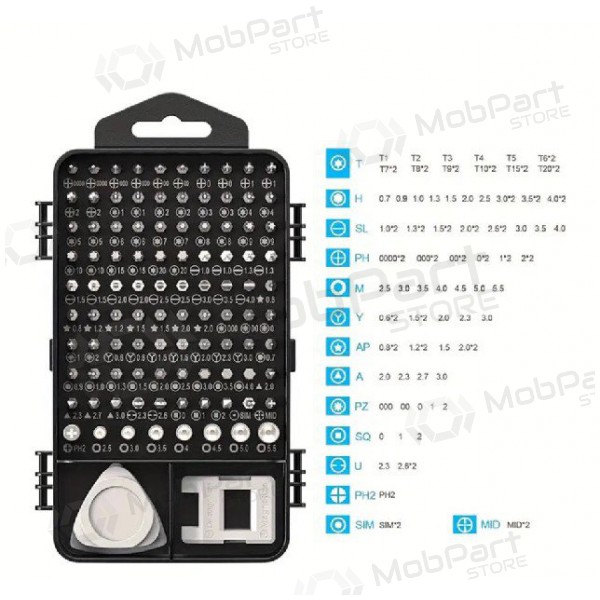Screwdriver set RC-K-1308 115in1
