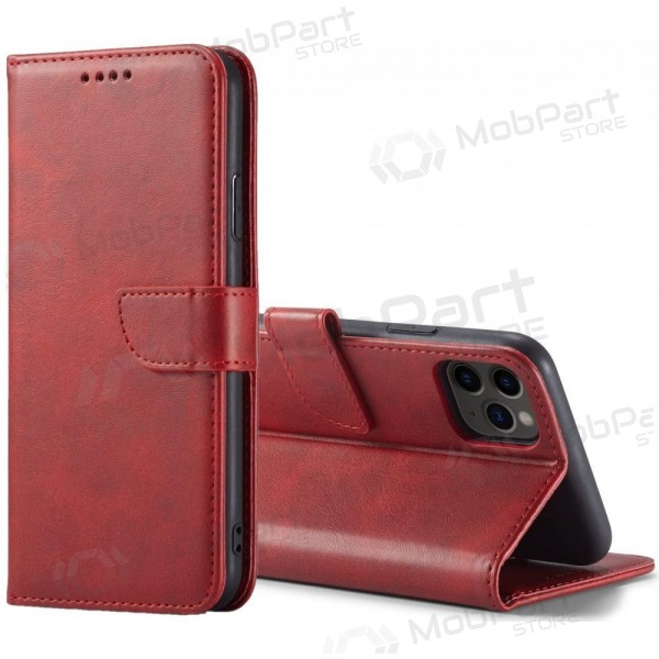 Case Wallet Case Xiaomi Redmi A5/Poco C71 (173,45x79,35x8,45) red