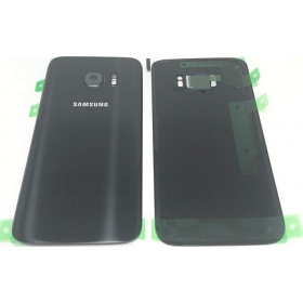 Samsung G930F Galaxy S7 back / rear cover (black) (used grade A, original)