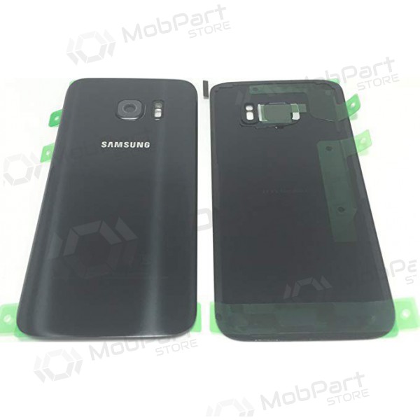 Samsung G930F Galaxy S7 back / rear cover (black) (used grade A, original)