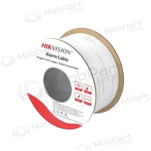 Security cable Hikvision 8x0.22 copper (shielded, LSZH, Eca, 100m reel)