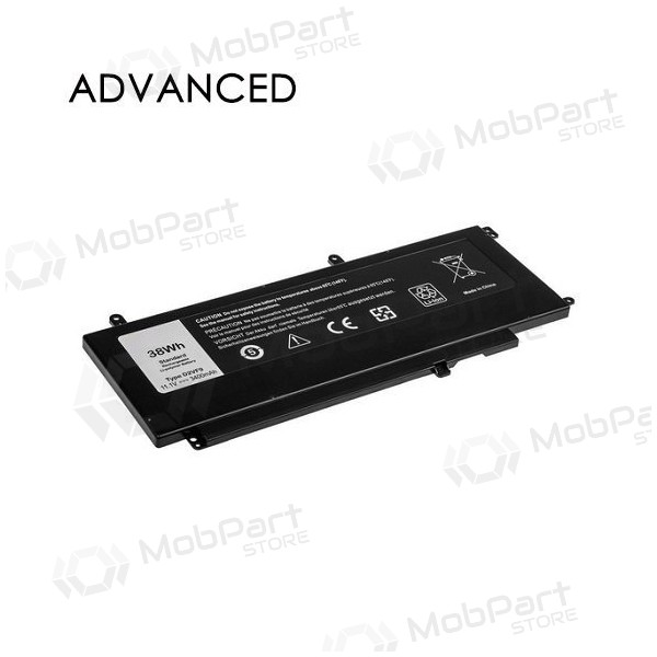 DELL D2VF9, 3400mAh laptop battery, Advanced DELL D2VF9, 3400mAh laptop battery, Advanced
