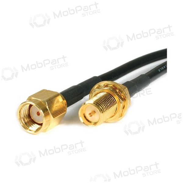 Coaxial cable 5D-FB RPSMA Male - RPSMA Female (10 m)