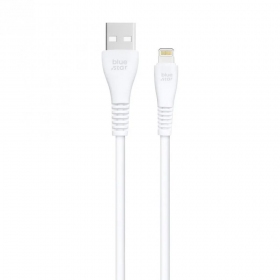 Lightning cable Blue Star PJ-DG5-A USB-A to Lightning 1 m white