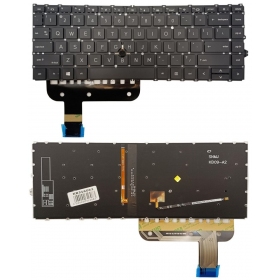 Keyboard HP EliteBook 845 G7,with pašvietimu and „trackpoint“