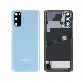 Samsung G981F / G980 Galaxy S20 back / rear cover (Cloud Blue) (used grade B, original)