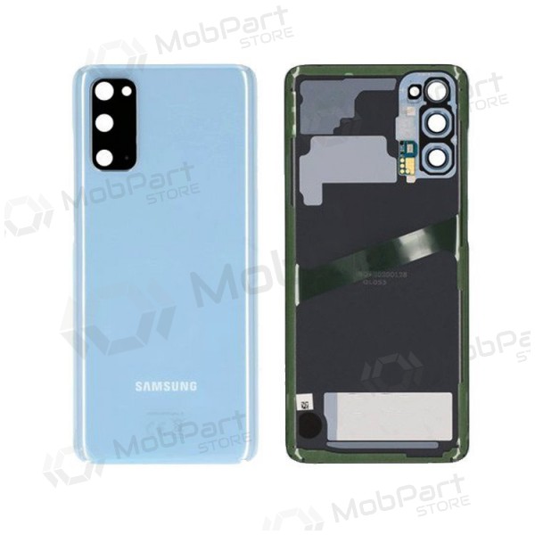 Samsung G981F / G980 Galaxy S20 back / rear cover (Cloud Blue) (used grade B, original)