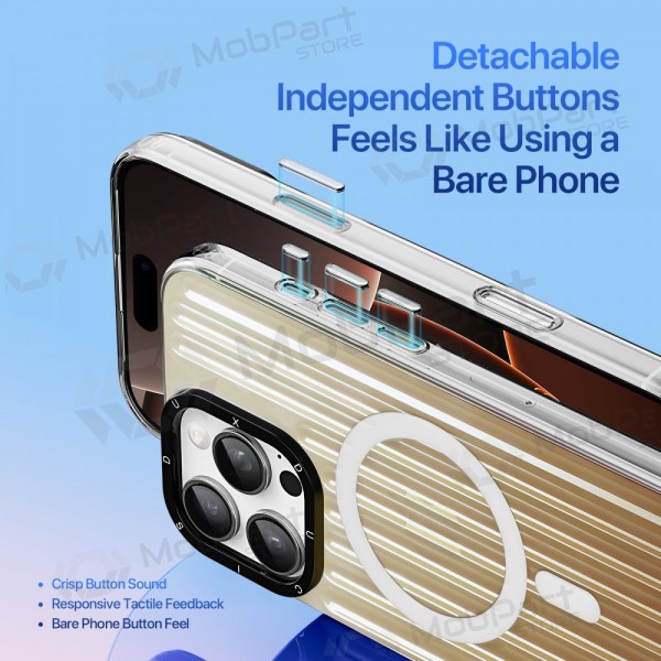 Apple iPhone 16e, 17e case - Dux Ducis Zest (Gradient Desert Gold)