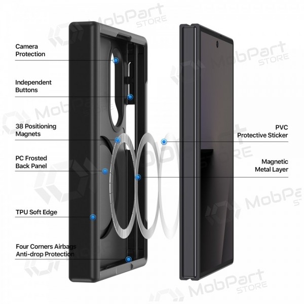 Samsung Galaxy Z Fold8 case - Dux Ducis Yind MagSafe (black)