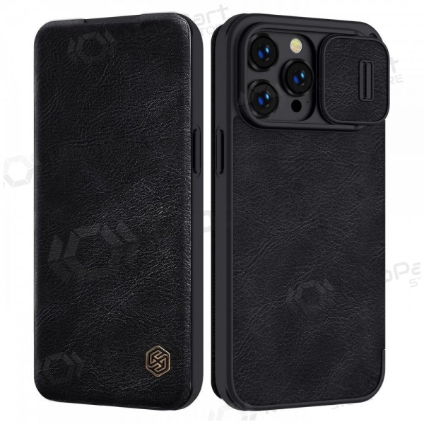 Apple iPhone 14 Pro Max case „Nillkin Leather“ (black) Apple iPhone 14 Pro Max case „Nillkin Leather“ (black)