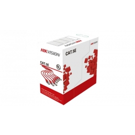 Hikvision UTP 5E Network Cable (Conductor-0.50mm, 305m reel) DS-1LN5E-S
