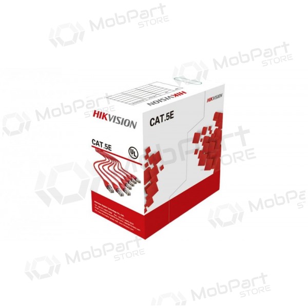 Hikvision UTP 5E Network Cable (Conductor-0.50mm, 305m reel) DS-1LN5E-S