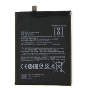 Xiaomi Redmi Mi A2 / Mi 6X battery / accumulator (BN36) (3010mAh)