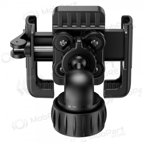 Telefono laikiklis dviračiui Baseus GoTrip Series Bike Phone Mount Cluster black C40572301111-00