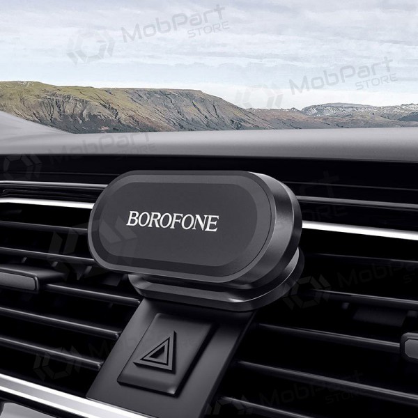 Automobilinis Universal telefono laikiklis Borofone BH29 klijuojamas ant panelės, magnetinis, black