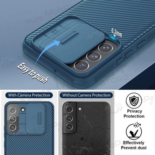 Google Pixel 7 Pro case „Nillkin CamShield Pro“ (blue) Google Pixel 7 Pro case „Nillkin CamShield Pro“ (blue)
