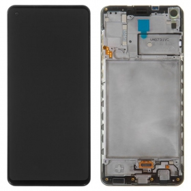 Samsung A217F Galaxy A21s screen (black) (with frame) (service pack) (original)