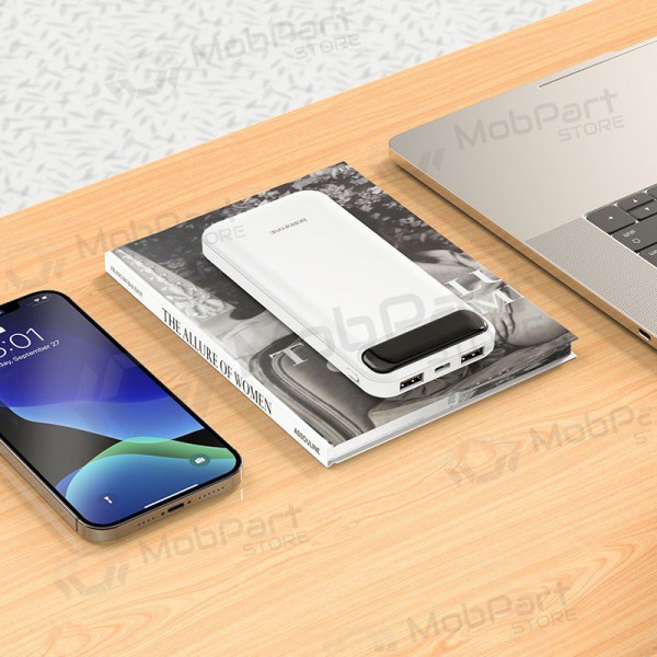 Portable charger / power bank Power Bank Borofone BJ14 Type-C microUSB 2*USB (2A) 10000mAh white Portable charger / power bank Power Bank Borofone BJ14 Type-C microUSB 2*USB (2A) 10000mAh white