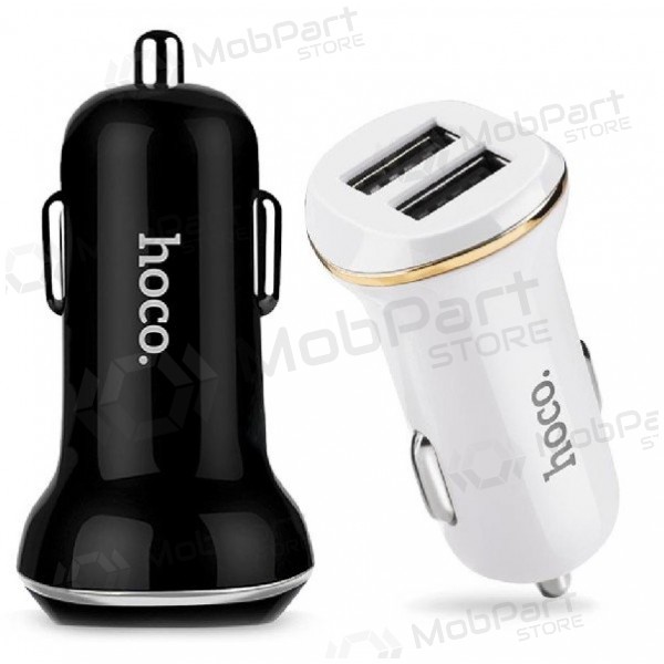 Car charger HOCO Z1 Dual USB (5V 2.1A) (black)