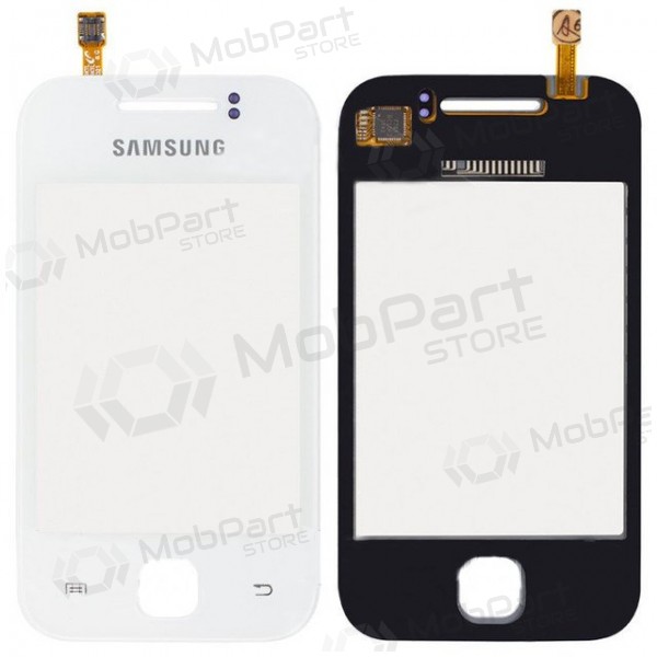 Samsung S5360 Galaxy Y touchscreen glass (white)