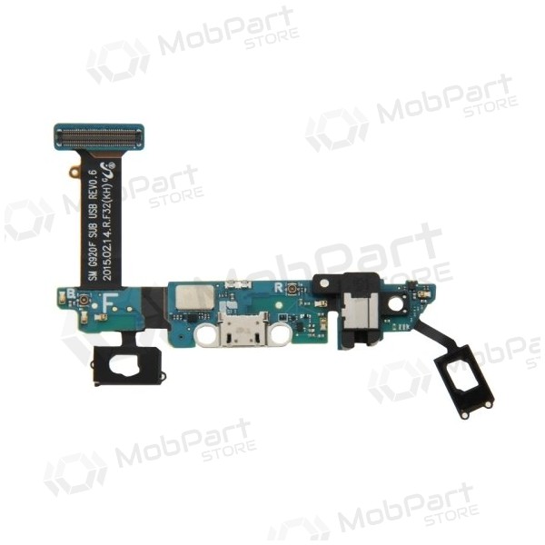 Samsung G920F Galaxy S6 charging dock port and microphone flex Samsung G920F Galaxy S6 charging dock port and microphone flex
