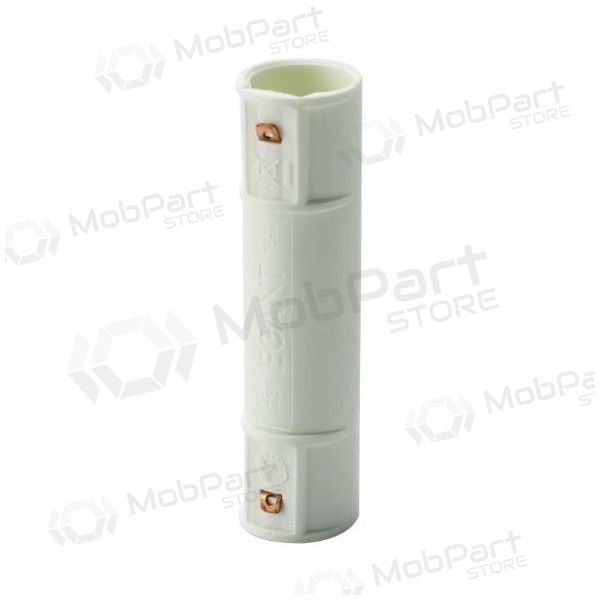 Corrugated Pipe Connector D25 White with Lock GLOB-EL