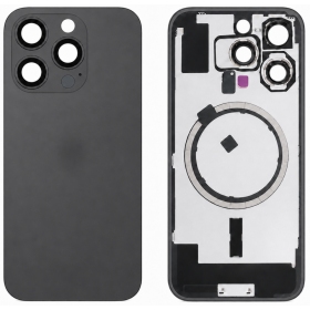 Apple iPhone 16 Pro back cover - (black) (Premium)