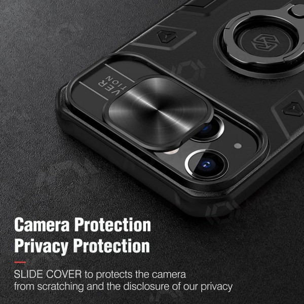Apple iPhone 14 case „Nillkin Armor Pro“ (black) Apple iPhone 14 case „Nillkin Armor Pro“ (black)