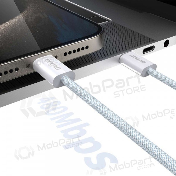 USB-C cable Dudao L6C USB-C to USB-C 2 m 60 W white