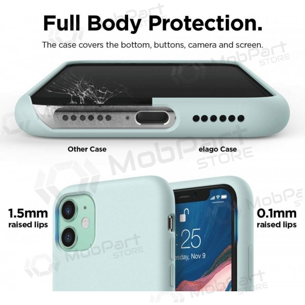 Samsung Galaxy A27 case - Liquid Silicone - 1.5mm mint