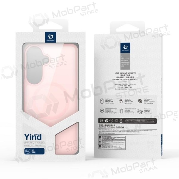 Samsung Galaxy S26+ case - Dux Ducis Yind MagSafe (pink)