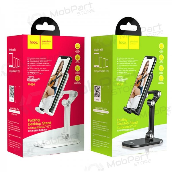 Hoco PH34 telefono laikiklis black