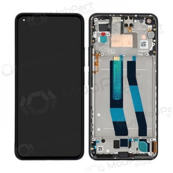 Xiaomi Mi 11 Lite 4G / Mi 11 Lite 5G screen (black) (with frame) (service pack) (original)