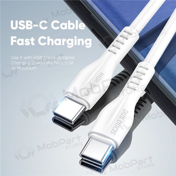 Cable Dux Ducis K-V PD Type-C - Type-C 1.0m