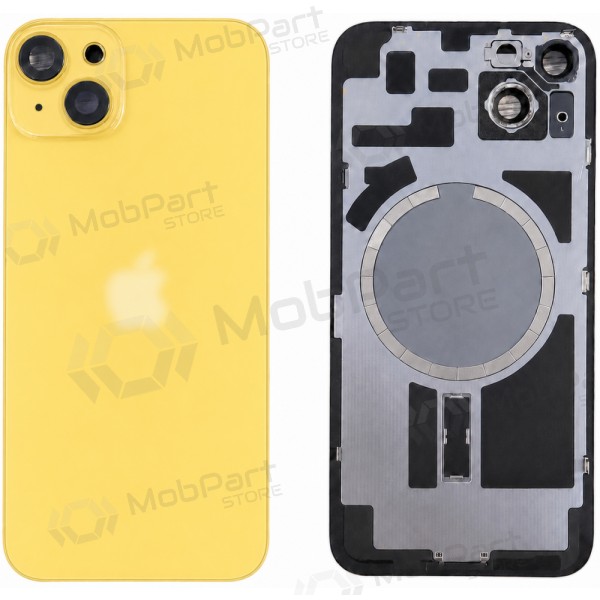 Apple iPhone 14 back cover - (yellow) (Premium)