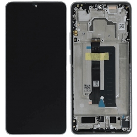 Xiaomi Poco X6 Pro 5G screen (grey) (with frame) (original)