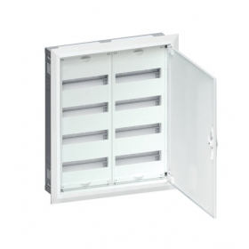 Hager 252 mod. metal panel HFWU73S (flush)