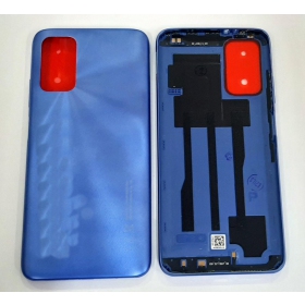 Xiaomi Redmi 9T back / rear cover blue (with logo) (Twilight Blue)