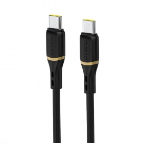 USB-C cable Dudao L25C USB-C to USB-C 1 m 60 W black