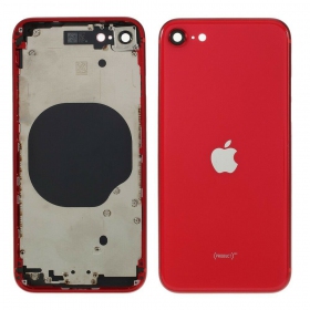 Apple iPhone SE 2020 back / rear cover (red) full