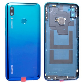 Huawei P Smart 2019 back / rear cover blue (Aurora Blue) (used grade B, original)