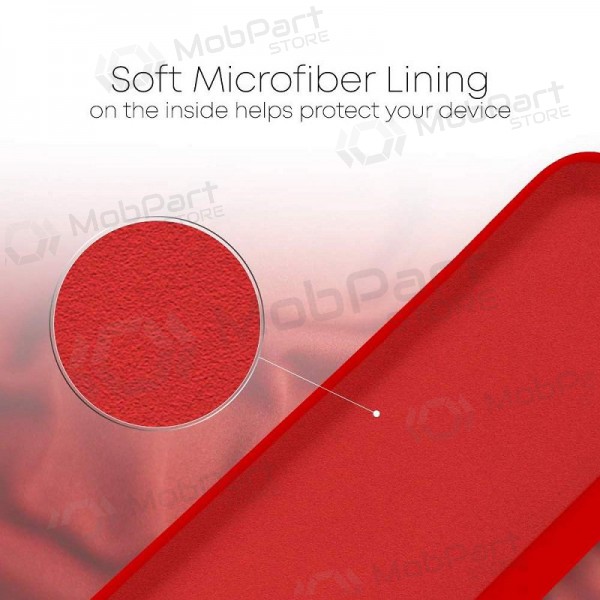 Samsung A225 Galaxy A22 4G case Mercury Goospery "Silicone Case" (red) Samsung A225 Galaxy A22 4G case Mercury Goospery "Silicone Case" (red)