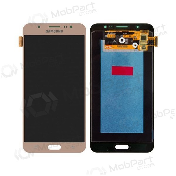 Samsung J710F Galaxy J7 (2016) screen (gold) (service pack) (original) Samsung J710F Galaxy J7 (2016) screen (gold) (service pack) (original)