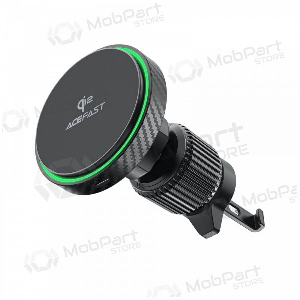 Automobilinis laikiklis-charger Acefast D33 MagSafe 15W black