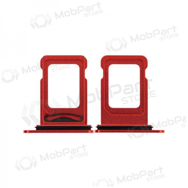 Apple iPhone 12 (Dual) SIM card holder (red)