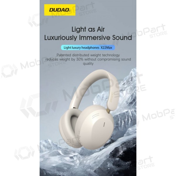 Wireless headphones with microphone Dudao X22Max Bluetooth black