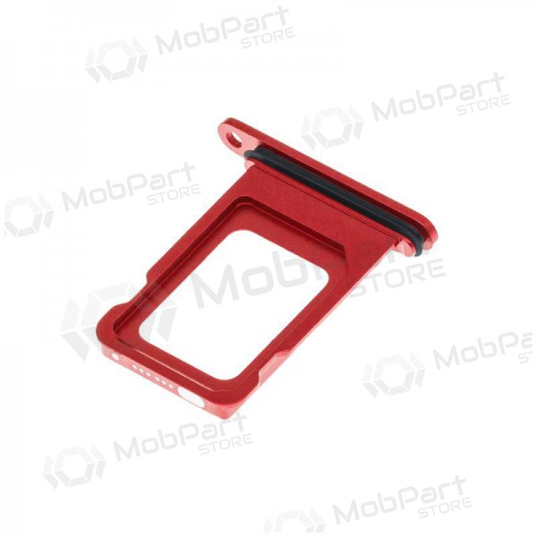 Apple iPhone 12 (Dual) SIM card holder (red)