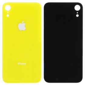 Apple iPhone XR back / rear cover (yellow) (bigger hole for camera)