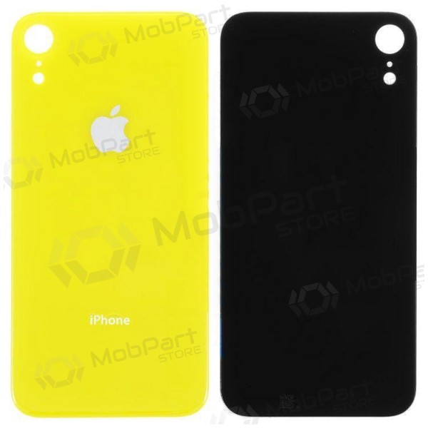 Apple iPhone XR back / rear cover (yellow) (bigger hole for camera) Apple iPhone XR back / rear cover (yellow) (bigger hole for camera)