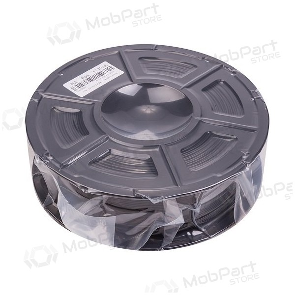 3D spausdinimo plastikas PLA, 1.75mm, 1kg, black 3D spausdinimo plastikas PLA, 1.75mm, 1kg, black